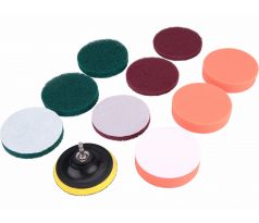 Sada na čistenie do vŕtačky, unášací tanier, EXTOL CRAFT