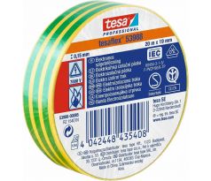 Páska 53988 elektroizolačná žlto-zel. 19mm x 20m, Tesa