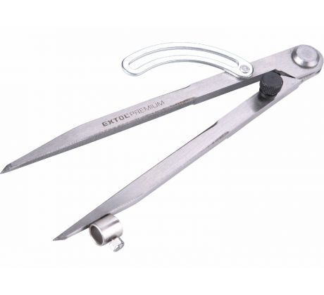 Kružidlo s držiakom na ceruzku, 200mm, EXTOL PREMIUM