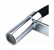 Batária stojánková, flexibilné horné rameno s premostením, 630mm, čierne, 25mm, lesklý chróm, BALLET