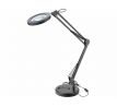 Lampa stolová s LED a lupou, 2400lm, USB napájanie, čierna, EXTOL LIGHT