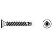 Skrutka samorezná fosfátovaná, 35ks, 3,5x35, EXTOL PREMIUM
