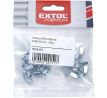 Matica krídlová DIN315 ZN, 4ks, M12, EXTOL PREMIUM