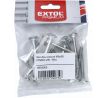 Skrutka vratová DIN603 ZN, 10ks, 8x20, EXTOL PREMIUM