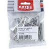 Skrutka vratová DIN603 ZN, 8ks, 8x80, EXTOL PREMIUM
