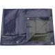 Plachta zakrývacia PE 150g/m², 2x8m, PE, EXTOL PREMIUM