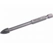Vrták do skla a keramiky 8mm, šesťhranná 1/4" stopka, EXTOL PREMIUM