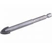 Vrták do skla a keramiky 14mm, šesťhranná 1/4" stopka, EXTOL PREMIUM