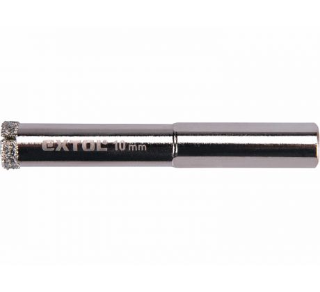 Vrták korunkový diamantový, Ø10mm, EXTOL PREMIUM