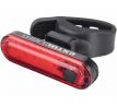 Svietidlo zadné na bicykel červené, 3,7V/220mAh Li-pol, USB nabíjanie, EXTOL LIGHT
