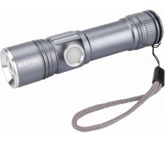 Svietidlo hliníkové nabíjateľné, 280lm, 110mm, microUSB nabíjanie, EXTOL LIGHT