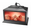 Krb LED, s plápolajúcim ohňom, 3x1,5V AA, 22x20x14cm, EXTOL LIGHT