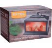 Krb LED, s plápolajúcim ohňom, 3x1,5V AA, 22x20x14cm, EXTOL LIGHT