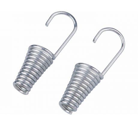 Hák na elastický popruh, 2ks. Ø4mm, pozinkovaný, EXTOL PREMIUM