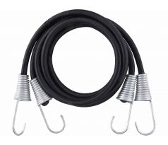 Popruhy elastické s hákmi, 2ks, 150cm x Ø12mm, pozinkované háky Ø4mm, EXTOL PREMIUM