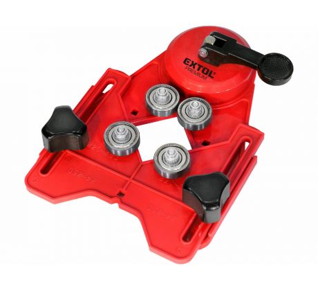 Vodítko pre vŕtanie korunkovými vrtákmi, Ø4-83mm, EXTOL PREMIUM