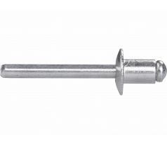 Nity trhacie hliníkové, 6,4x8mm, 250ks, EXTOL PREMIUM