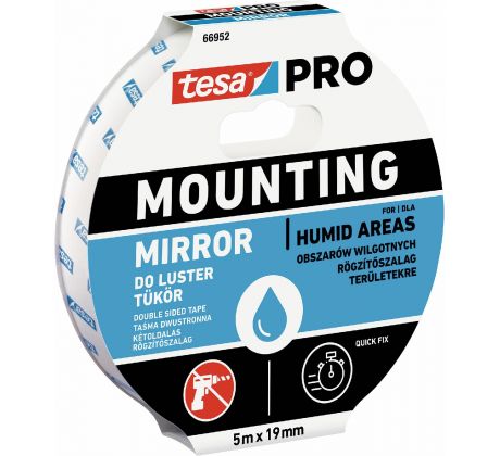 Páska montážna na zrkadlá 66952, 19mm x 5m, Tesa