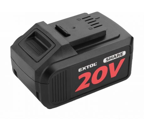 Akumulátor Share20V, 5Ah, Li-ion, EXTOL PREMIUM