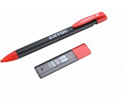 Ceruzka tesárska s vymeniteľnou tuhou, 144mm, 7ks tuha, EXTOL PREMIUM