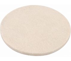 Kotúč leštiaci filcový so suchým zipsom, Ø115x7mm, EXTOL PREMIUM