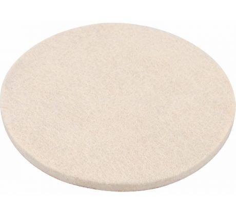 Kotúč leštiaci filcový so suchým zipsom, Ø115x7mm, EXTOL PREMIUM
