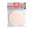 Kotúč leštiaci filcový so suchým zipsom, Ø125x7mm, EXTOL PREMIUM