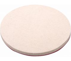 Kotúč leštiaci filcový so suchým zipsom, Ø150x7mm, EXTOL PREMIUM
