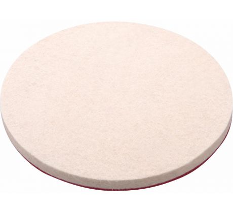 Kotúč leštiaci filcový so suchým zipsom, Ø150x7mm, EXTOL PREMIUM