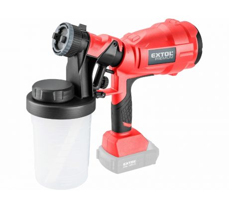 Pištoľ striekacia aku Share20V, bez aku, 700ml/min, EXTOL PREMIUM