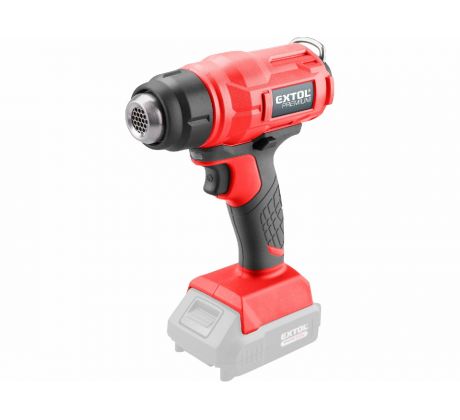 Pištoľ teplovzdušná aku Share20V, bez aku, 550°C, EXTOL PREMIUM