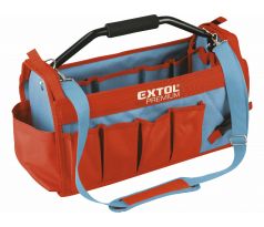 Taška na náradie s kovovou rukoväťou, 49x23x28cm, 31 vreciek, nylon, nylon, EXTOL PREMIUM