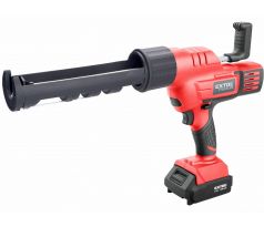 Pištoľ výtlačná aku Share20V, 1x 2Ah, 50-560mm/min, EXTOL PREMIUM