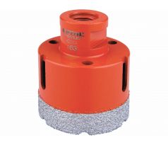 Vrták korunkový diamantový do uhlovej brúsky, Ø53mm, EXTOL PREMIUM