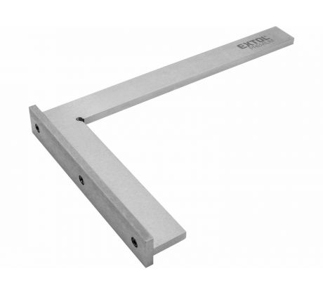 Uholník zámočnícky s príložníkom, 250x160x5mm, oceľový, oceľ, EXTOL PREMIUM