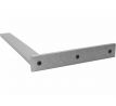 Uholník zámočnícky s príložníkom, 250x160x5mm, oceľový, oceľ, EXTOL PREMIUM