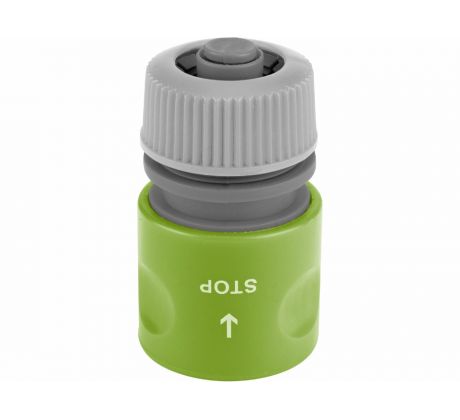 Rýchlospojka na hadicu plastová, 1/2", STOP ventil, EXTOL CRAFT