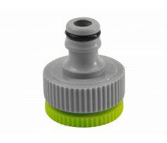 Rýchlospojka na záhradný ventil plastová 1", adaptér 3/4", EXTOL CRAFT