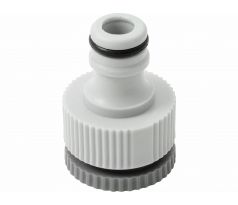 Rýchlospojka na záhradný ventil plastová 3/4", adaptér na 1/2", EXTOL CRAFT