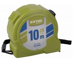 Meter zvinovací 10m, šírka pásu 25mm, s brzdou, EXTOL CRAFT