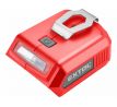 Adaptér USB pre Share20V akumulátor, 2x USB 5V/2A, EXTOL PREMIUM