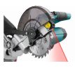 Píla pokosová s posuvom aku Share20V, 1x2Ah, kotúč 185mm, bezuhlíkový motor, EXTOL INDUSTRIAL