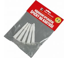 Náhradné aplikačné špičky na kartuše 3+2ks, Den Braven