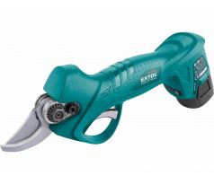 Nožnice záhradnícke akumulátorové, 2x akumulátor 16V/2Ah Li-ion, EXTOL INDUSTRIAL