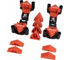 Svorky rohové rýchloupínacie strunové, 4ks, 60-90-120st, EXTOL PREMIUM