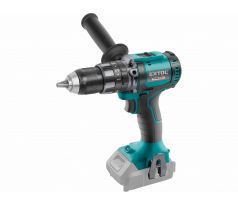 Vŕtačka s príklepom aku Share20V, bez aku, 80Nm, bezuhlíkový motor, kufor, EXTOL INDUSTRIAL
