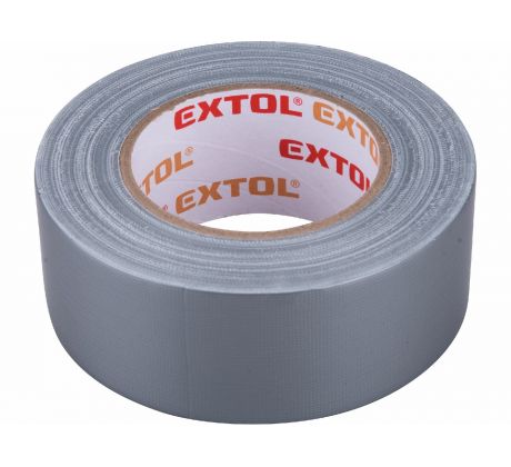 Páska lepiaca textilná, sivá, 50mm x 50m, EXTOL PREMIUM