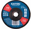 Kotúč lamelový šikmý korundový, P40, 150mm, diera 22,2mm, EXTOL PREMIUM