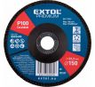 Kotúč lamelový šikmý korundový, P100, 150mm, diera 22,2mm, EXTOL PREMIUM