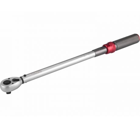 Kľúč momentový so stupnicou 1/2", 20-210Nm, dĺžka 500mm, EXTOL PREMIUM